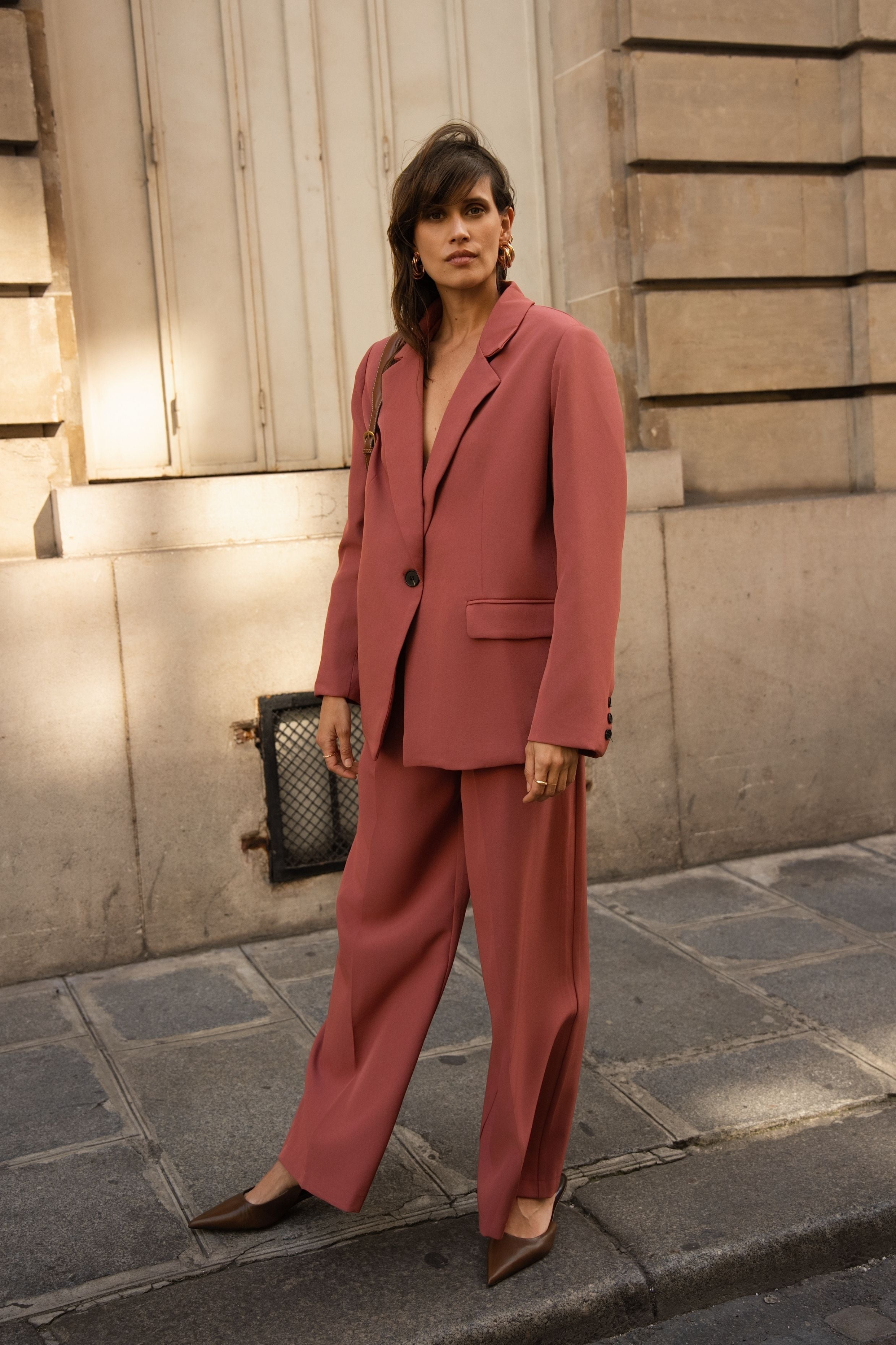 Veste de costume Wendy - Terracota