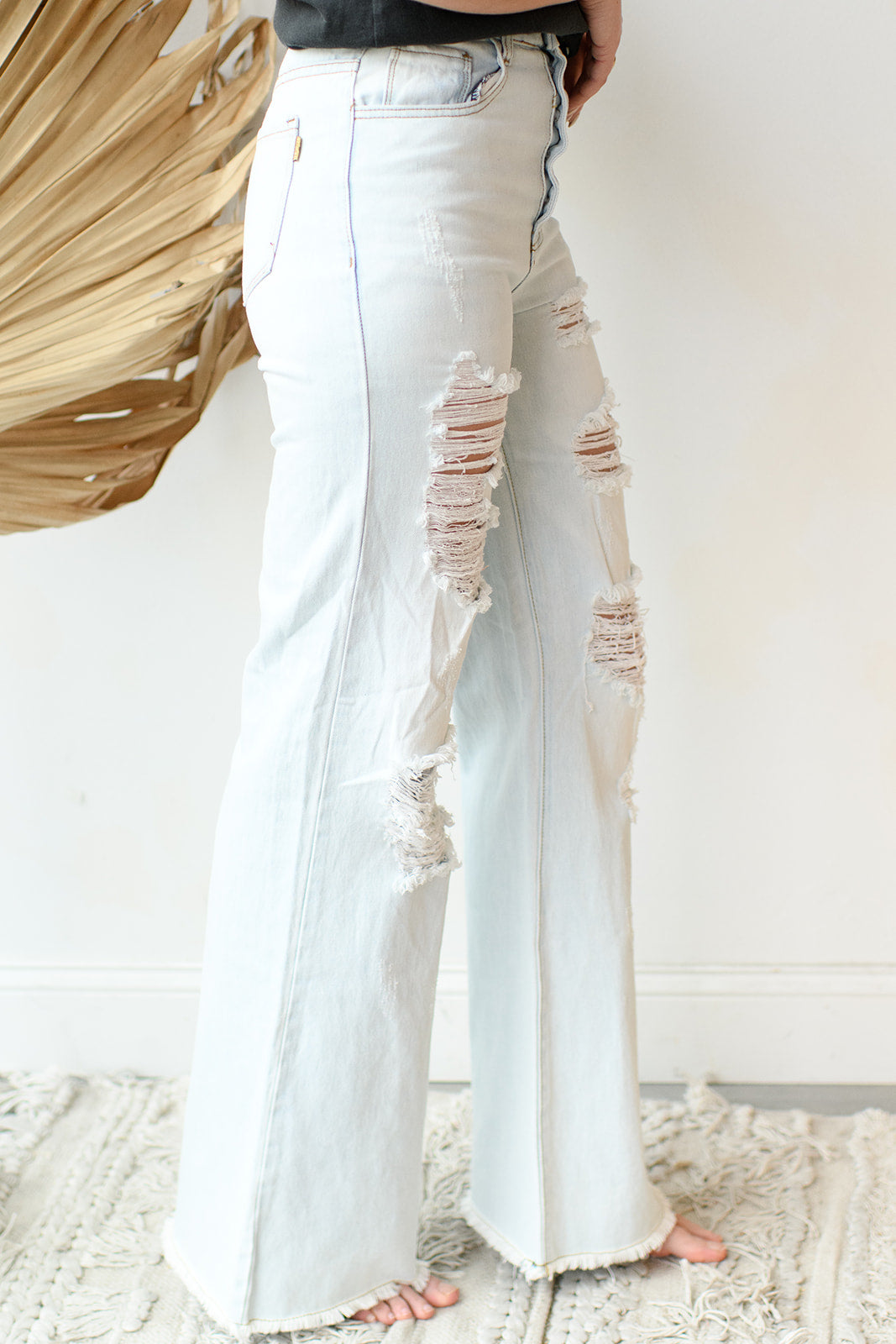 give me 5 button up jeans