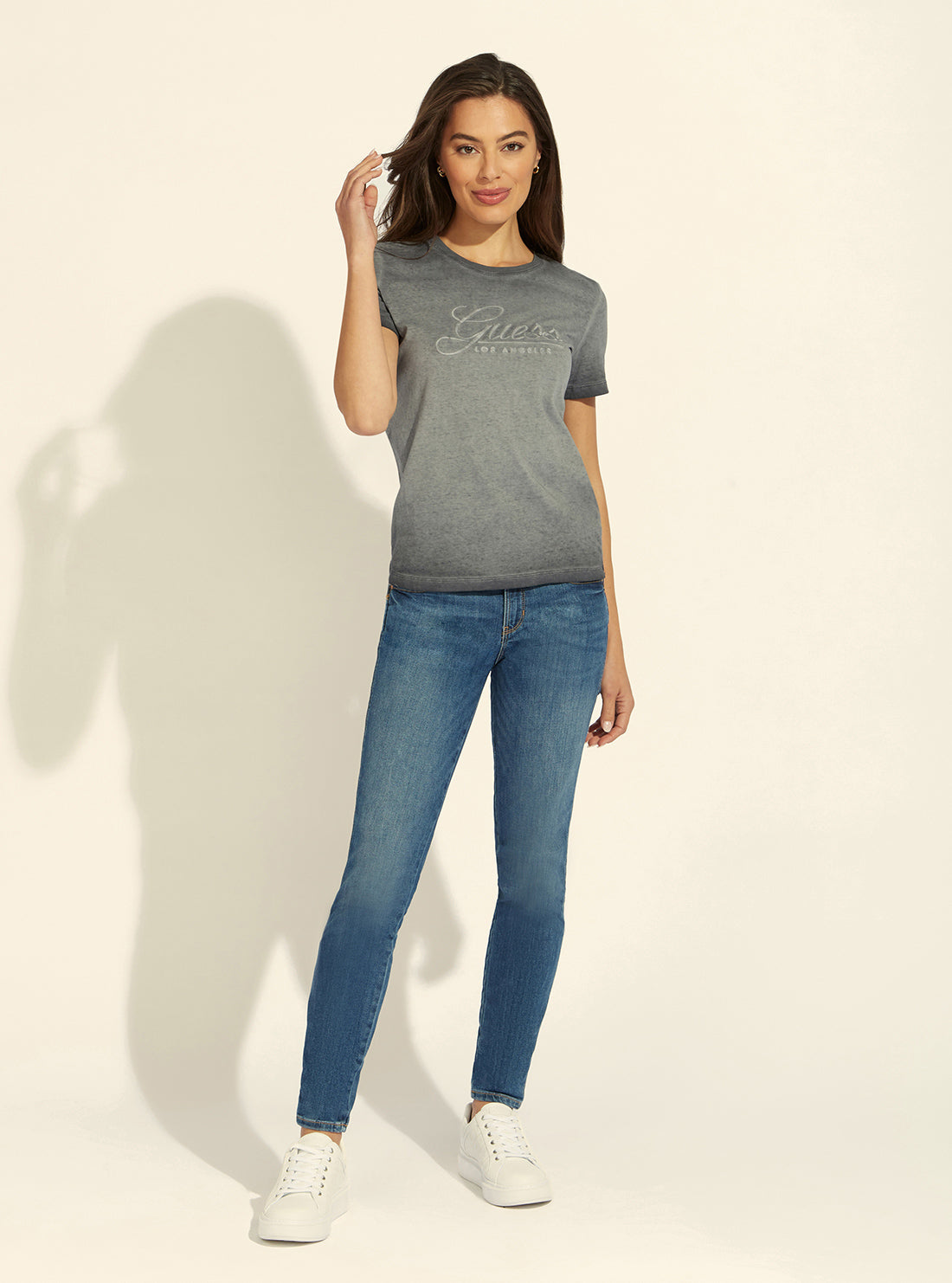 Grey Tizzy Logo T-Shirt