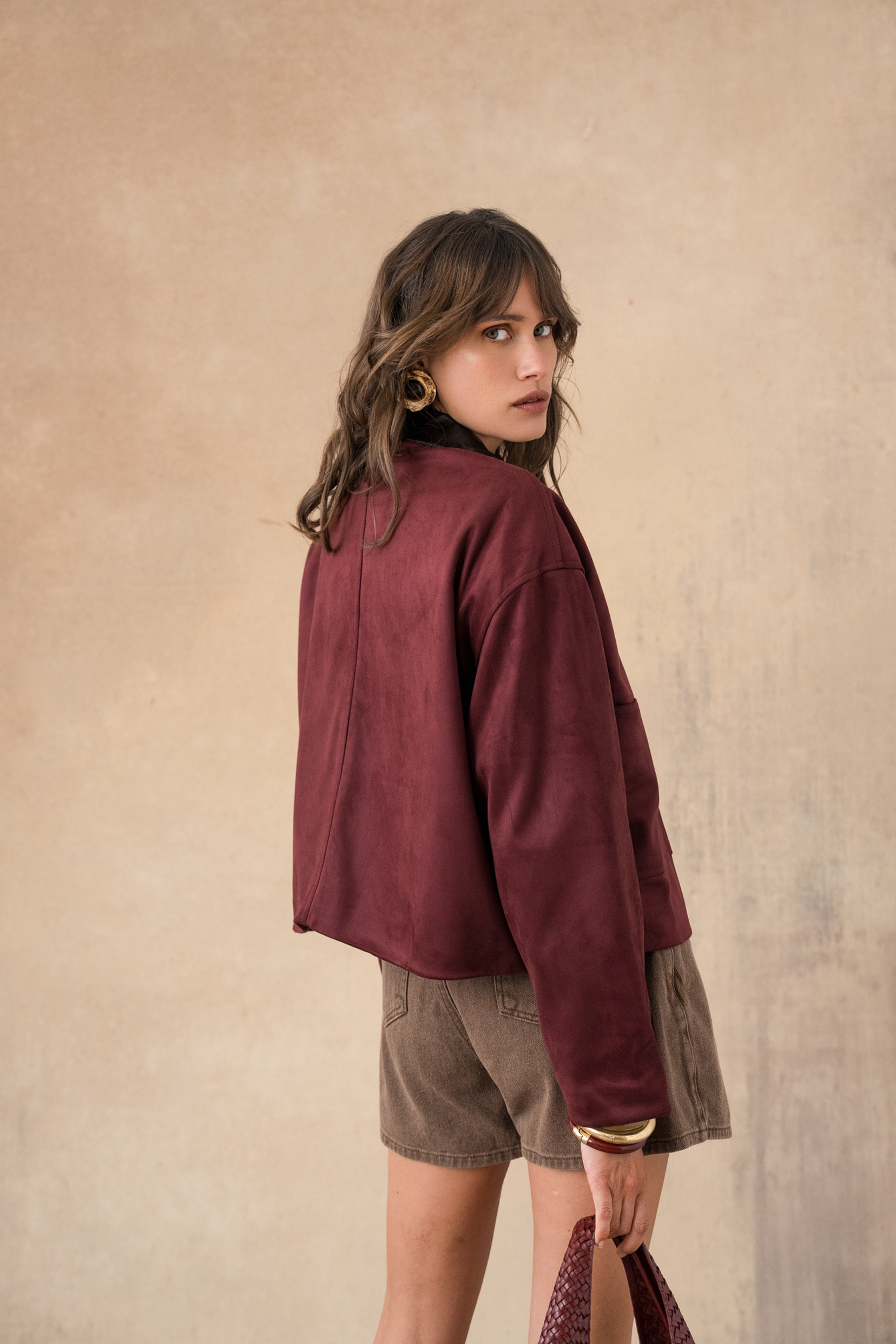 Veste Oriane - Bordeaux