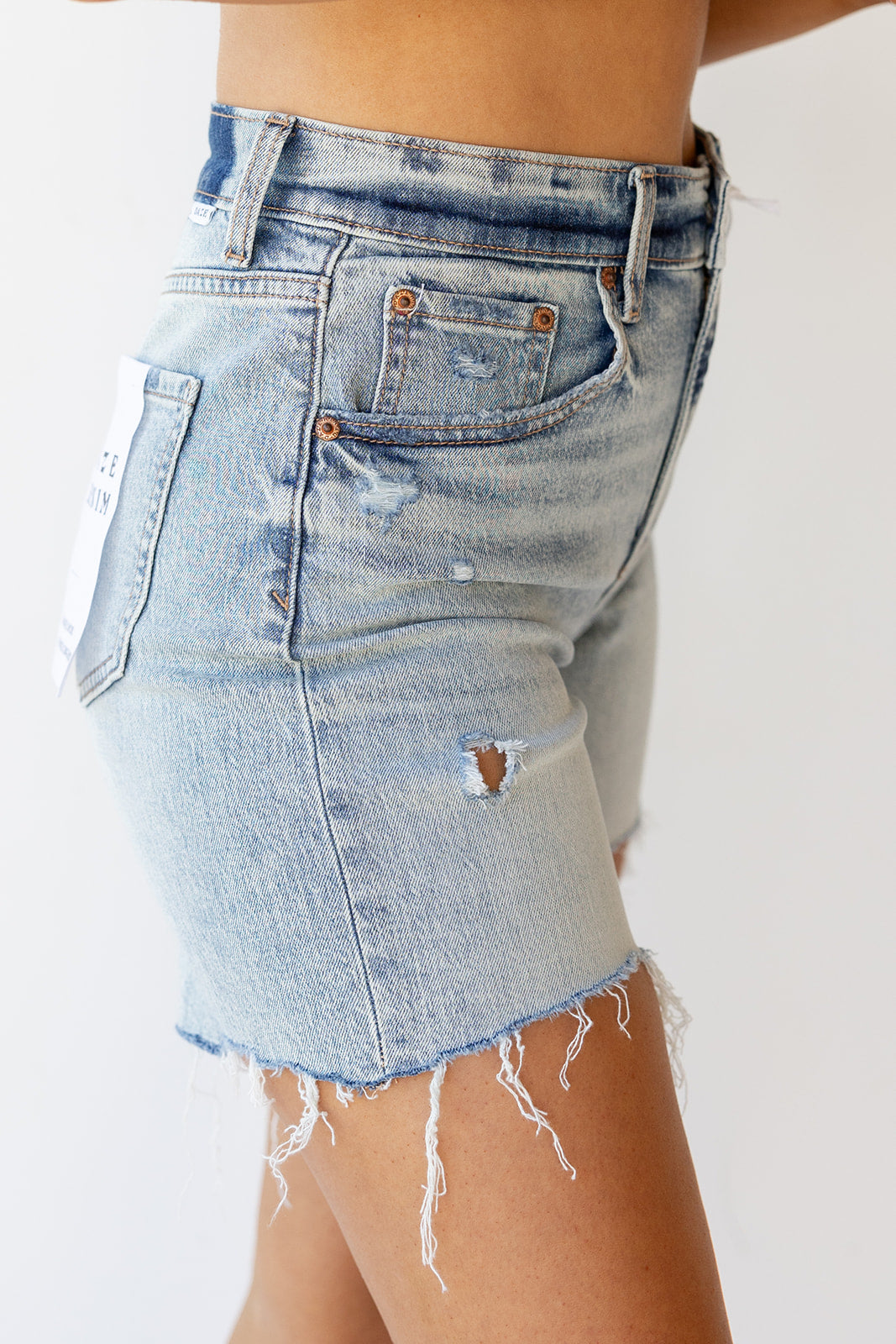sundaze short high rise jeans