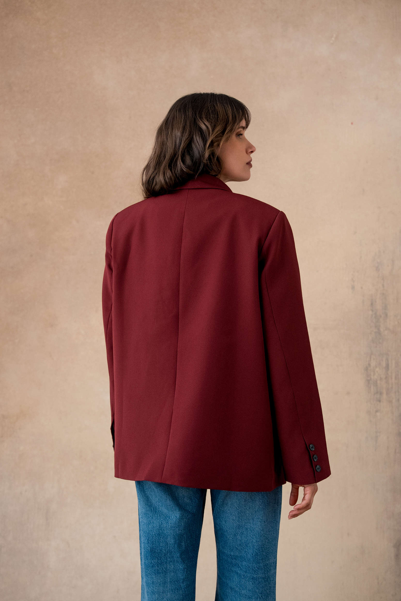 Veste de costume Wendy - Bordeaux