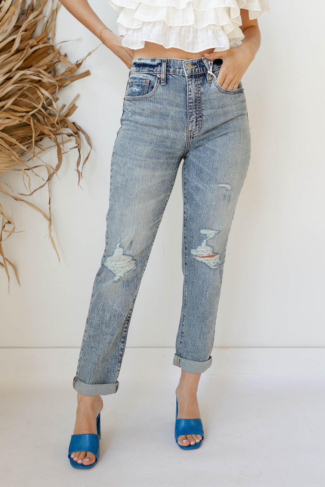 loverboy high rise boyfriend jean