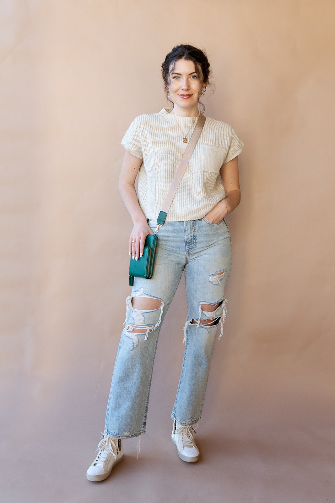sundaze high rise vintage straight jean