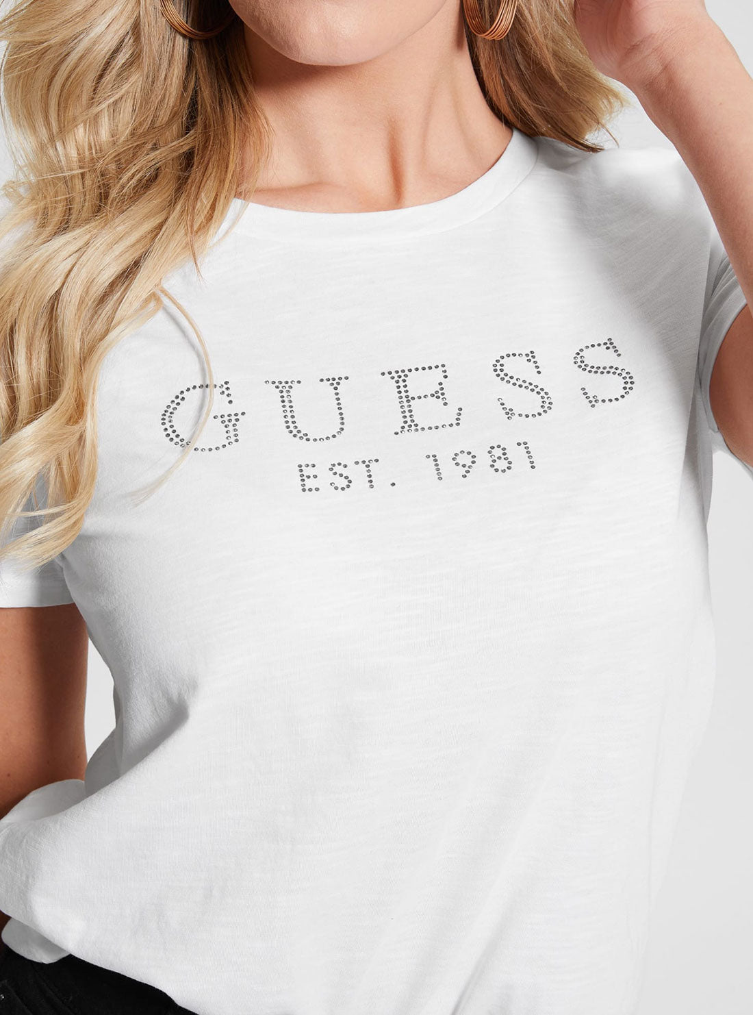 Eco White 1981 Crystal Logo T-Shirt