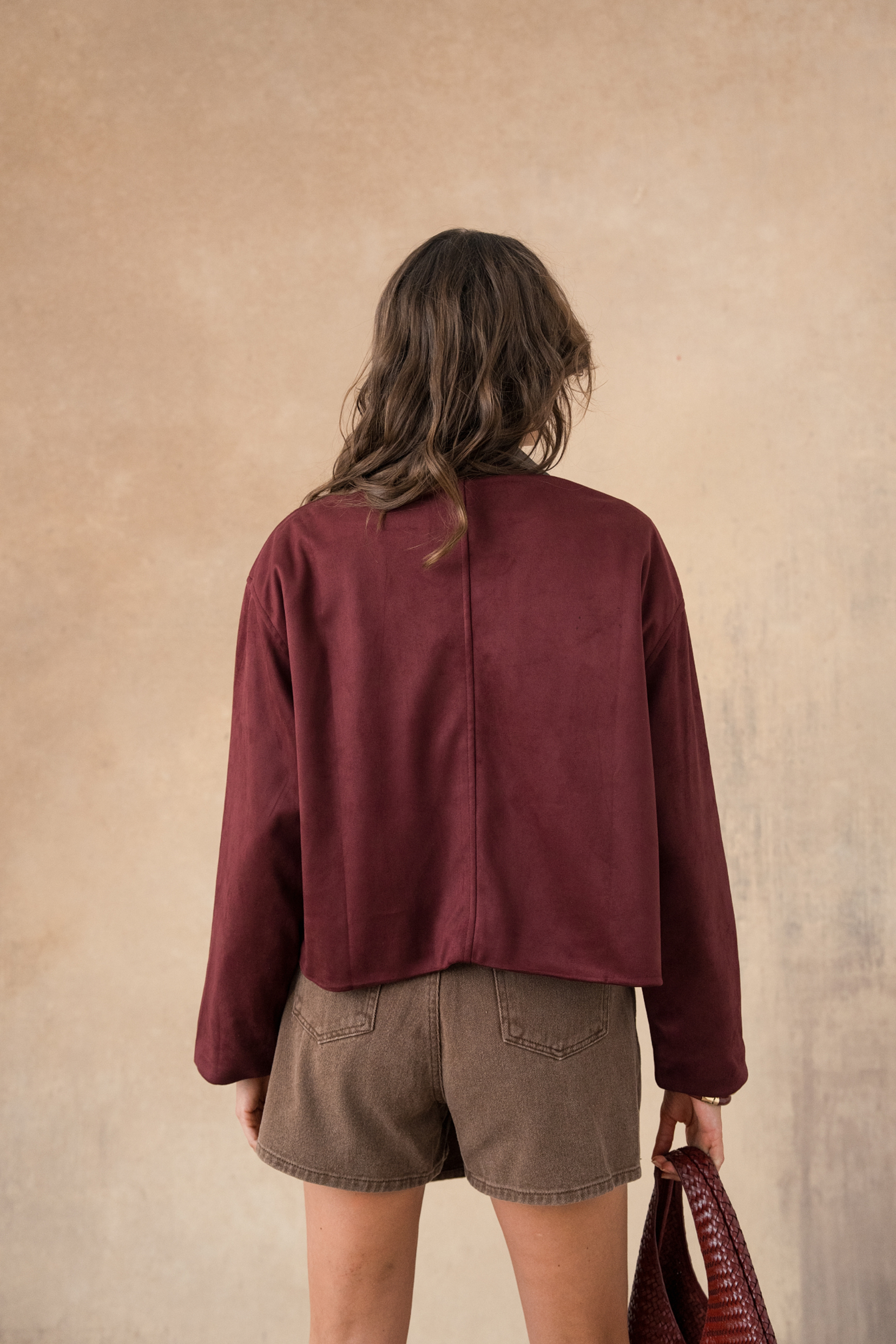 Veste Oriane - Bordeaux