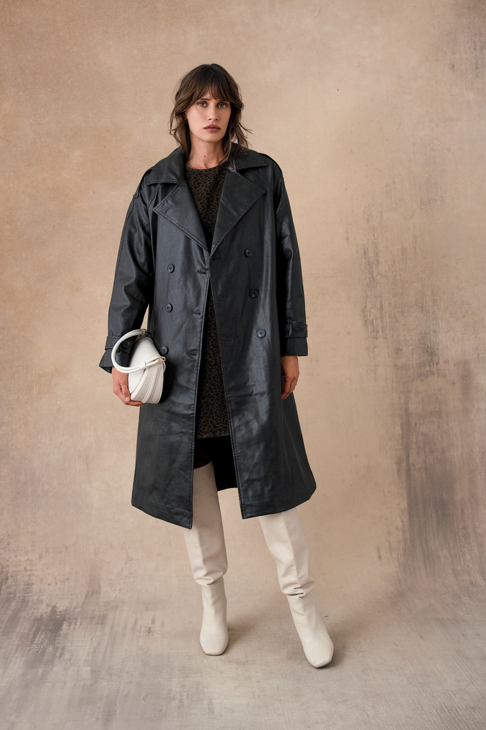 Trench Alba - Noir