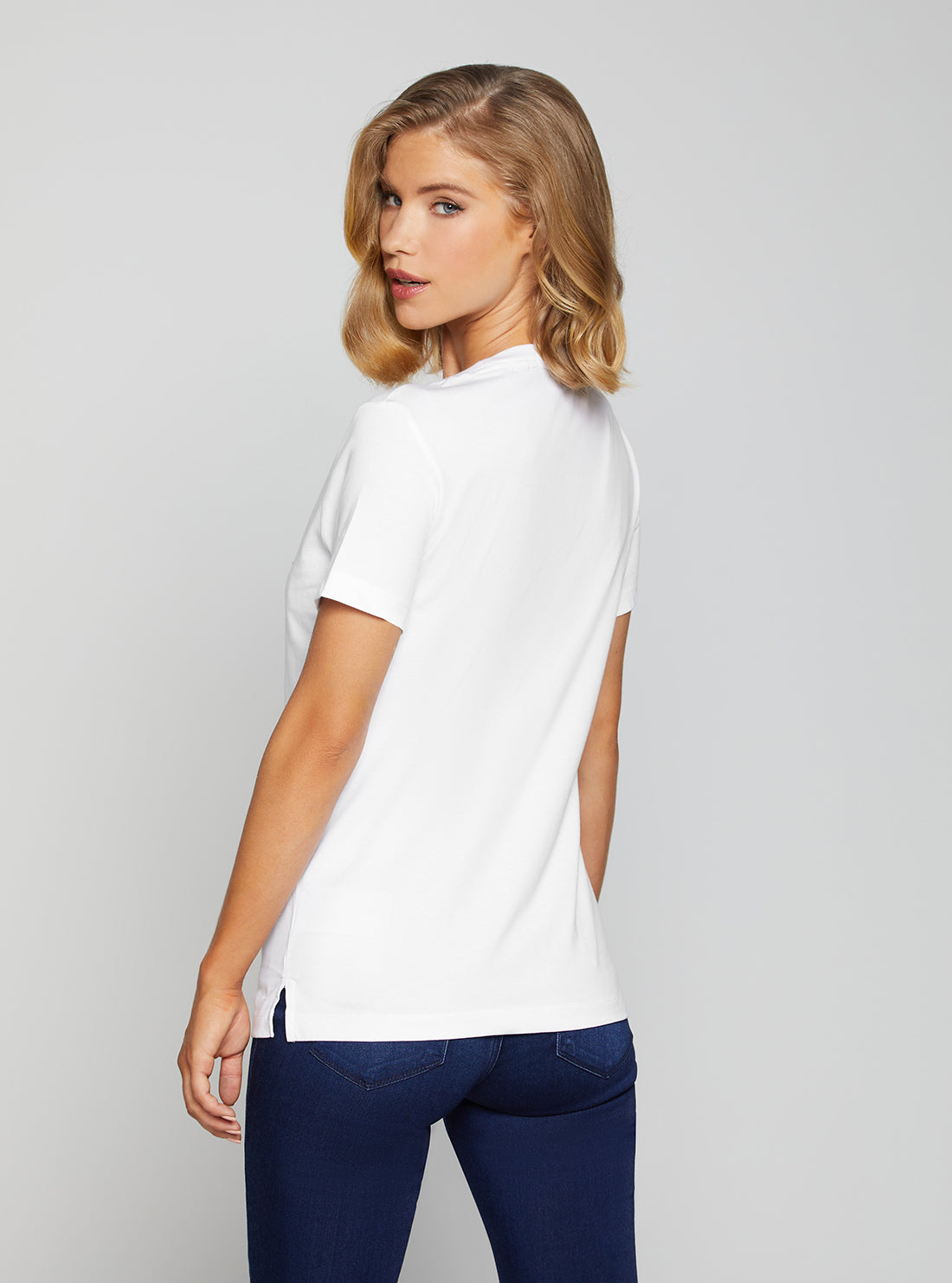 Eco White Icon Logo T-Shirt